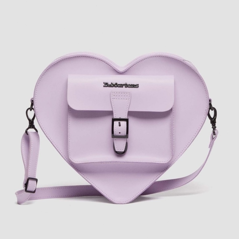 NWT Dr Martens Lavender Heart Bag